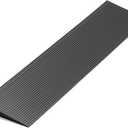 1.6 Rise Ordorless Threshold Ramp Doorway Curb Ramp, 3000LBS Capacity Mobility Door Ramps for Home Steps, Anti-Slip Wheel Chair Ramp for Bike, Scooter, BathroomSweeper1.6'Rise (1.6 RISE)