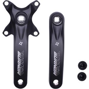 PROWHEEL Bike Crank Arm,One Pair Universal 152MM/160MM/165MM/170MM/175MM BCD 104MM Square Hole Bike Crank Arm for City Bike,Road Bike,Folding Bike,Mountain Bike,Ebike