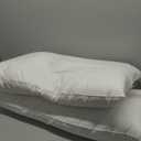 Farm To Home 100% Organic Cotton Cover Pillows King Size Set of 2, Down Alternative Hotel Quality Soft Bed Pillow for Back & Side Sleepers, Machine Washable, 20"x36", White