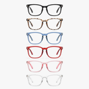 CCVOO Mix & Match Reading Glasses for Women - Lightweight, Comfortable Fit, Clear Vision - Blue Light Blocking 1.25