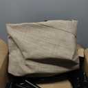 Veehoo Outdoor Elevated Dog Bed Large Sized Dogs, XL Cooling Raised Dog Cots Beds Training Platform Off Ground Hammock with Breathable Mesh, No-Slip Feet, 49"x33", Beige Coffee