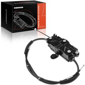 A-Premium Parking Brake Actuator with Cable and Control Unit Compatible with BMW Models - 740i, 740Li(xDrive), 750i(xDrive), 750Li(xDrive), 760Li, ActiveHybrid 7, Alpina B7(xDrive), Alpina B7L(xDrive)