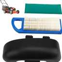 698403 Air Cleaner Cover & 698083 Air Filter Compatible with BS Lawn Mower 28AH76, 28AH77, 28BH77 and more Models, Air Filter Replace Parts 697015 697634 697014 797008 794422