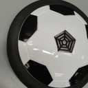 Toyk Boy Toys - LED Hover Soccer Ball - Air Power Training Ball Playing Football Indoor Outdoor Game - Birthday Gifts for Kids, Age 3 4 5 6 7 8-12 Year Old Boys - Soccer (White)