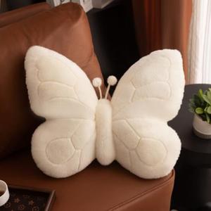 UNWAAT 15 x 18 Inches Cute Butterfly Throw Pillows Decorative Plush Sofa Butterfly Pillow for Indoors Home Outdoor Couch Kids