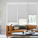 MYshade 1.5-Inch Cellular Cordless Light Filtering Shades, Honeycomb Window Blinds for Soft Daylight & Privacy, Thermal Insulation, Child Safe, Inside or Outside Mount (20" W x 50" H, Grey)