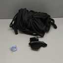 Garden Hose, 2025 Upgraded Non-Expanding Water Hose Sturdy & Lightweight 3/4 Hose, No-Kink, Tough & Flexible Water Pipe, Crush-Proof for Yard, Lawn, Outdoor, Car Wash (Black, 75FT)