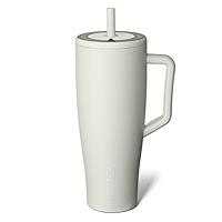 Corkcicle Cold Cup XL Insulated Tumbler with Handle, Lid, & Straw, Berry Punch, 30 oz – Reusable Cupholder Friendly Water Bottle Keeps Drinks Cold 12hrs