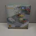 BALEINE Clear Plastic Storage Bins, Pantry Organization, BPA Free Stackable Refrigerator Organizers and Storage with Handles for Kitchen Fridge Cabinet Bathroom (8PK, 9.5x5.5x4.5)