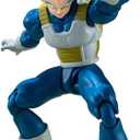 TAMASHII NATIONS - Dragon Ball Super - SSGSS Vegeta -Unwavering Saiyan Pride- S.H.Figuarts Action Figure | Dragonball Super 6 Inch Action Figure S.H. Figuarts - Super Saiyan Blue Vegeta Unwavering Pride