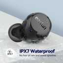 EarFun Free 2S Wireless Earbuds, [Upgraded Version] Bluetooth Earbuds with Deep Bass, 4 Mics for Clear Call, Customizable EQ App, IPX7 Waterproof in-Ear Headphones, 30H Playtime, Wireless Charging