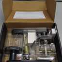 IRONZON Fingerprint Door Lock with Mini G2 Gateway for Tuya 2.4G for Home Hotel Office Apartment Bedroom Black