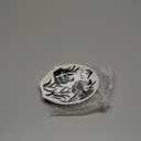 Karma, Boho Spoon Rest, Black and White Ceramic Spoon Rest, Ceramic Spoon Rest for Countertop, Rooster