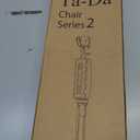 STEP2GOLD Ta-Da Chair S2- Walking Stick Chair, Cane with Seat (34.2"/ Black)