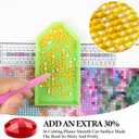 2 x Halloween Diamond Art Kits for Adults, Witch Pumpkin Diamond Painting for Beginners, 5D DIY Moon Castle Bat Diamond Painting Round Full Drill Gem Art Kits for Home Wall Decor 12x16 Inch (G4322-US)