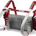 Kidde Fire Escape Ladder, 2-Story Rope Ladder, Extends to 13-Feet, Anti-Slip Rungs (13-Foot)