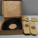 CARPATHEN Adjustable Premium Complete Drip Irrigation System Kit for Garden, Raised Beds with Drip Emitters, 5/16" and 1/4" Irrigation Tubing and Barbed Fittings