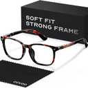 CCVOO +2.5 Reading Glasses for Women, Eyeglasses, Blue Light Readers for Women, Computer Eye Glasses, Cheaters
