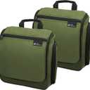 D&D Wanderlust D&D Hanging Travel Toiletry Bag for Men and Women Cosmetics, Makeup and Toiletries Organizer Kit with 10 Compartments