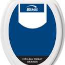 Bemis 1400TTA Economy Durable Wood Toilet Seat, Made in USA, Elongated, White