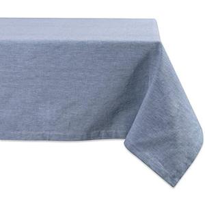 DII Chambray Kitchen, Tabletop Collection, Blue, 60x84 Blue