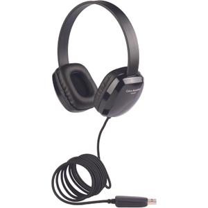 Cyber Acoustics USB Stereo Headphones for PCs and Other USB Devices in The Office, Classroom or Home (ACM-6005) (1 Unit)