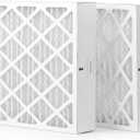Filters Fast Compatible Replacement for Honeywell 20x25x5 Air Filter MERV 13 FC100A1037 Pleated AC Furnace Air Conditioner Filters Actual Size: 19.87 x 24.875 x 4.375, 2-Pack