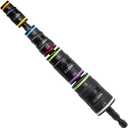 Klein Tools 32934M Impact Driver, 8-in-1 Metric Socket Set, 4 Flip Sockets with 7, 8, 10, 12, 13, 14, 15 and 17mm Nut Driver Sizes, Impact Rated 6-1/2-Inch Shaft