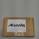 Alzassbg 10 Pack Brushed Satin Nickel Cabinet Knobs, 2.1 Inch(55mm) Cabinet Kitchen Hardware Knob for Cupboard and Drawer AL6085SN (Single Hole Knob)