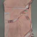 BAVELOE Drawstring Backpack with Mesh Pocket Water Resistant String Beach Swim Sports Gym for Women Men (Pink)