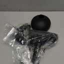 Nano Titanium Professional Nano Light Ionic Dual-Voltage Lightweight Hair Dryer, Portable Travel Professional Styling Tool with Diffuser, Blow Dryer Set for All Hair Types (Black)