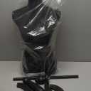 FDW Manikin 60-67Height Adjustable Female Dress Model Display Torso Body Tripod Stand Clothing Forms (Black, 60-67 Inches)