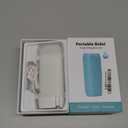 Portable Bidet, 150ml Tank, Peri Bottle for Women with 3 Pressure Modes, 1500mAh Rechargeable Battery for Travel and Postpartum Use, Small and Portable Powerful Travel Bidet (White)