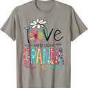 I Love Being Called Granna Sunflower Shirt T-Shirt