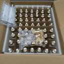 PrettyCare Glass Eye Dropper Bottles 2oz (60ml), 63 Pack Clear Empty Thick Bottles Bulk with Leakproof Golden Caps - With Labels & Funnels for for Storage, Travel,Essential Oils, DIY Serums, Tincture