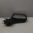 JDMSPEED Right Passenger Side Mirror Compatible with 2019-2025 Chevy Silverado 1500 Black Power Glass Manual Folding Temperature Sensor Non-Heated without Turn Signal Replace#GM1321582(5Pins)