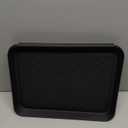 QPEY Boot Mat Tray, 3 Pack Black Multi-Function 13.7" x 10.8" x 1.2" Boots Drying Pad, Dog or Cat Bowl Pad, Garden- Mudroom, Entrance Passage, Garage-Indoor and Outdoor