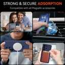 for Galaxy S26 Ultra Case with Stand, Slim Liquid Silicone Phone Cases for Samsung Galaxy S26 Ultra Compatible with MagSafe Magnetic Ring Kickstand Case Full Camera Protection, Dark Blue