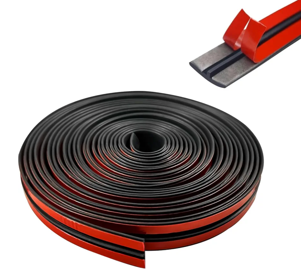 19.68 Windshield Rubber Seal Car Weather Stripping Trim T Shape Sealing Strip for Car Front Rear Windshield, Molding, Tailgate Adhesive Rubber Seal Strip (19mm)