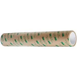 3M 467MP Clear Adhesive Transfer Tape, 3" Width x 5yd Length (1 roll)