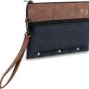 2 x GOX Travel Toiletry Bag For Men Carry On Zipper Pouch, Travel Electronic Organizer Pouch Bag Cosmetic Kit Travel Essentials (blue)