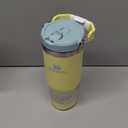 Stanley IceFlow 2.0 Flip Straw Tumbler with Handle 30 oz | Twist On Lid and Flip Up Straw | Leak Resistant Water Bottle | Insulated Stainless Steel | BPA-Free | Pomelo