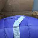 Big Joe Captain's Float No Inflation Needed Pool Lounger, Sweet Shells Peach Double Sided Mesh, Quick Draining Fabric, 3 feet