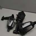 Dynaming 2 Pack Solar Flame Wall Lanterns Outdoor, Solar Powered Wall Mounted Sconce Lights, Flickering Flame LED Lights Auto On/Off Wall Hanging Lights, Waterproof for Garage Stair Patio Porch Yard