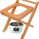 Foldable Yoni Steam Seat,Steaming Seat with Four Legs(No Steamer)