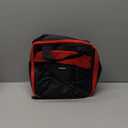 Impact Wrench Case Compatible with Milwaukee 2967-20/ Dewalt DCF900B/DCF891B/DCF961B/DCF899B Impact Wrench Kit,Tool Bag Compatible with Milwaukee Impact Battery and Charger,Bag Only (Black red)