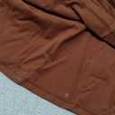 QINSEN Women's Square Neck Bodice Dress Sleeveless Tank Top Stretch Flare Mini Dresses, Medium, Carob Brown