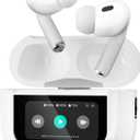 Ai Translation Earbuds Real Time, 144-Language Translator Earbuds with Accent Support & 8-Language Offline Translator Device - Two Way Translation Headphones for Language, Learning, Travel, Business (White)