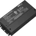 EMITEVER 60W Dimmable LED Driver, 24V Triac Dimmable Power Supply, AC to DC Transformer for LED Light, Compatible with Lutron and Leviton Dimmer, Waterproof IP67 and UL Listed, Class 2