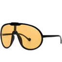 Trendy Oversized Sunglasses for Women Men Fashion Shield Aviator Sun Glasses UV400 Protection Goggles